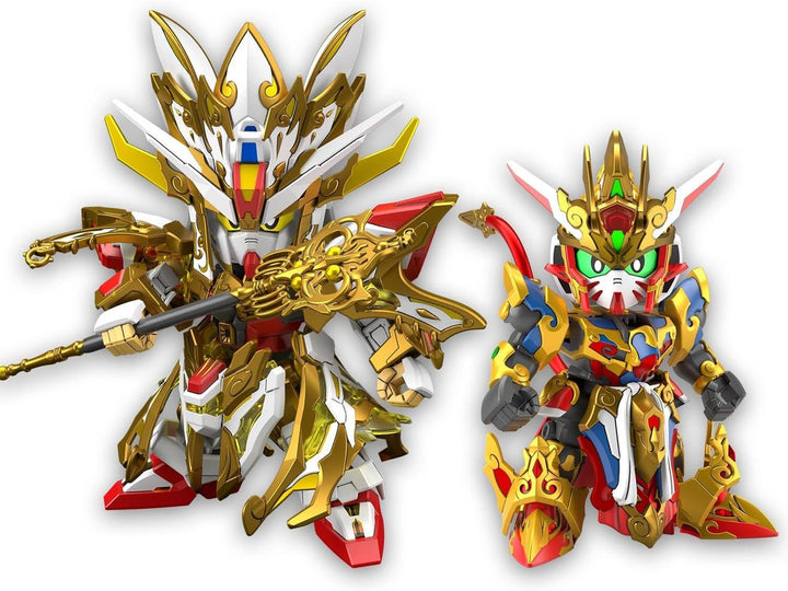 SDW HEROES REVIVAL OF THE HEROES! WUKONG IMPULSE GUNDAM  (CHILDHOOD Ver.) & SANZANG STRIKE FREEDOM GUNDAM SET | 4573102656988