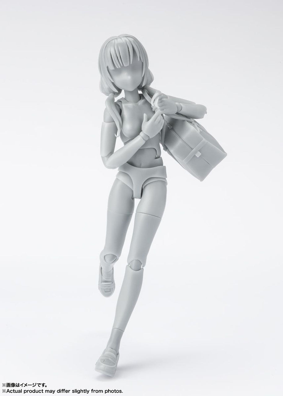 BANDAI Spirits BODY-CHAN -School Life- Edition DX SET (Gray Color Ver.), TAMASHII NATIONS S.H.Figuarts(4573102660664)