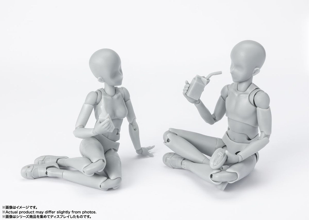 BANDAI Spirits BODY-CHAN -School Life- Edition DX SET (Gray Color Ver.), TAMASHII NATIONS S.H.Figuarts(4573102660664)