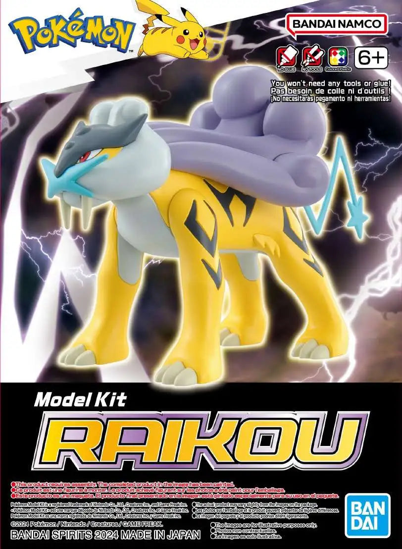 BANDAI Hobby Pokémon Model Kit RAIKOU