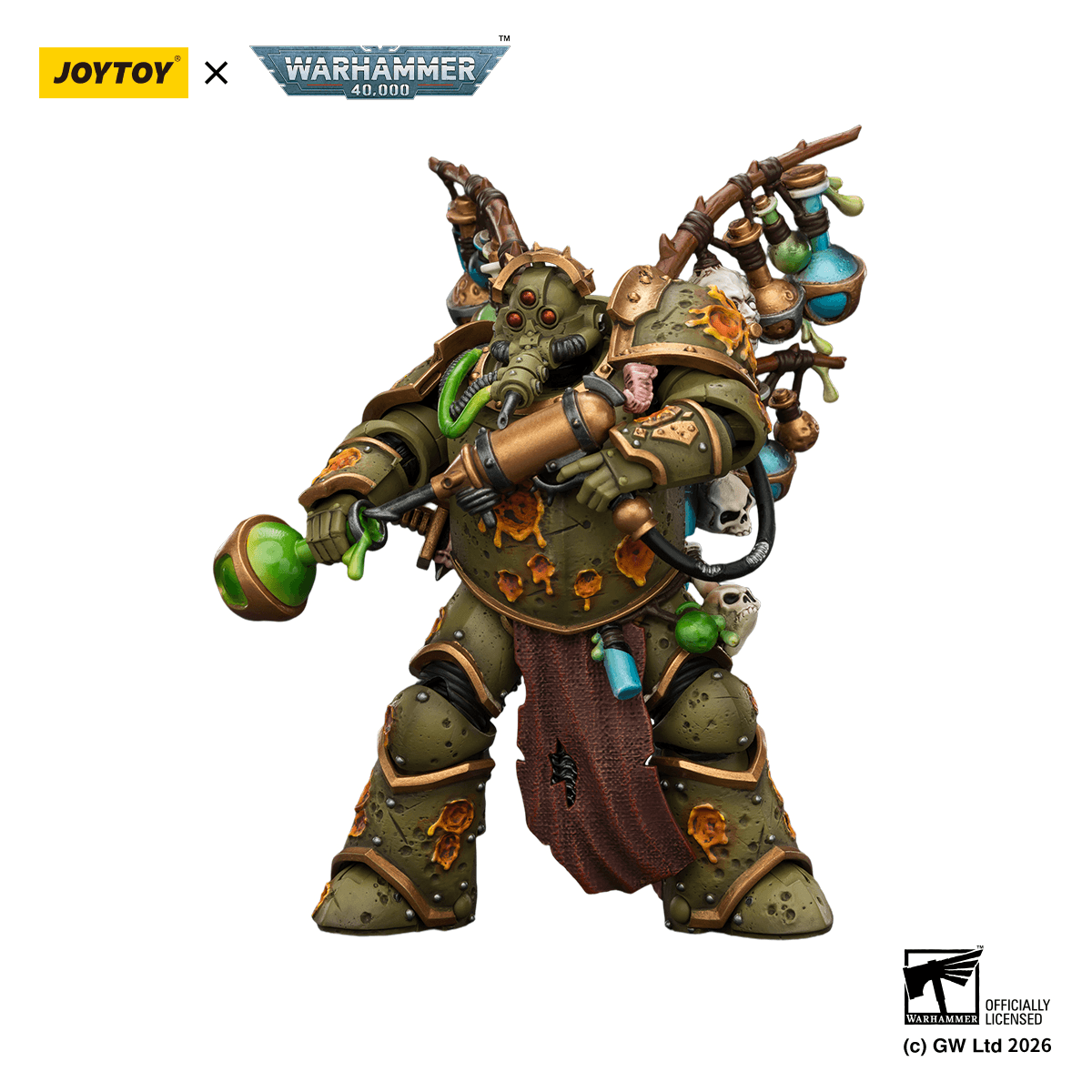 Death Guard Biologus Putrifier with Injector Pistol and Hyper Blight Grenades | 6927054403981
