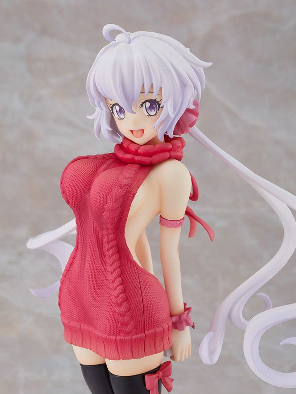 Senki Zesshou Symphogear AXZ Series Chris Yukine: Lovely Sweater Style [AQ] 1/7 Scale Figure | 4580416944786