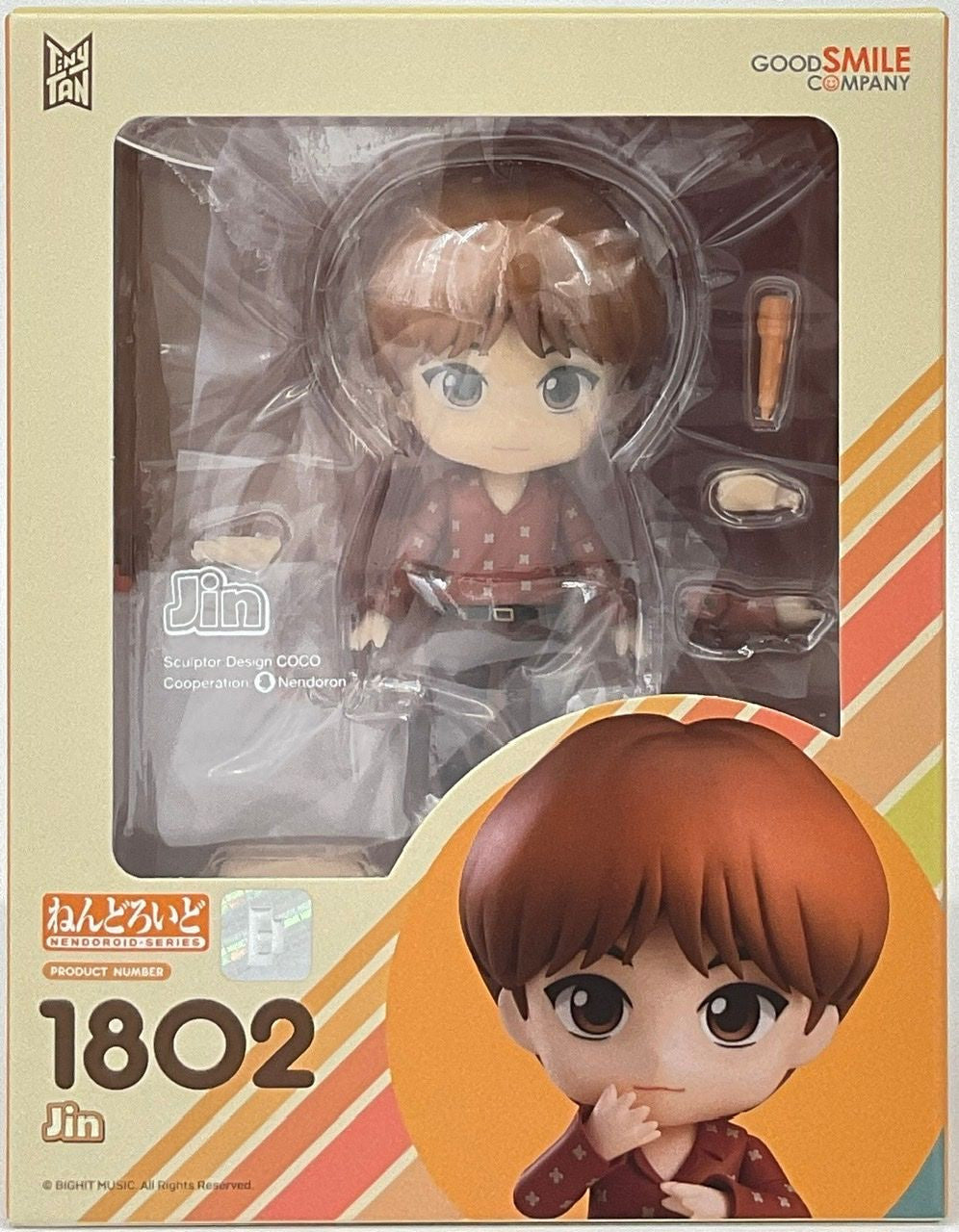 Good Smile Company Tinytan Series Jin Nendoroid Doll BTS - P-REX Hobby