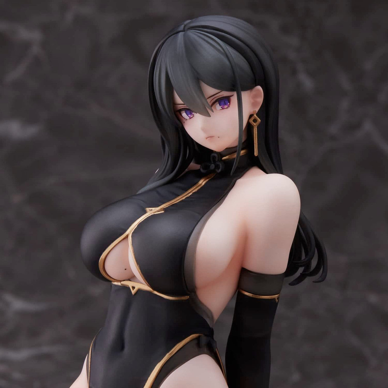 eStream Hayabusa Illustration Black China Dress-chan(4589642714477)