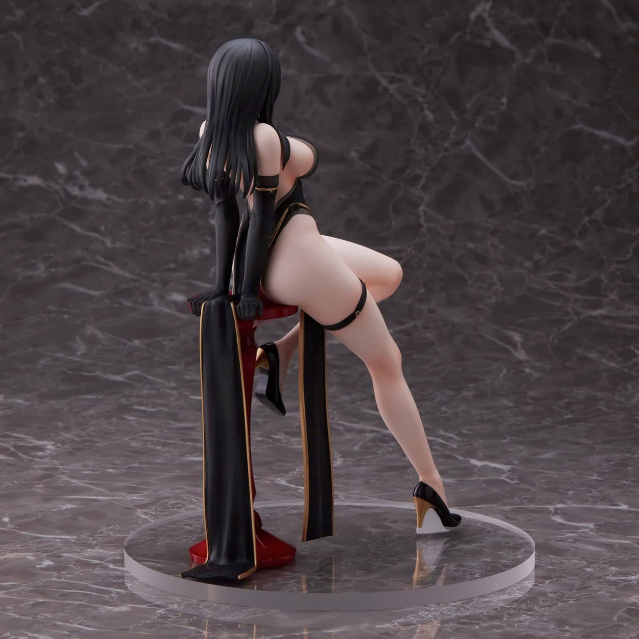 eStream Hayabusa Illustration Black China Dress-chan(4589642714477)