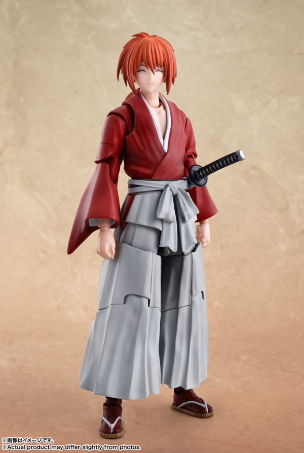 BANDAI Tamashii Kenshin Himura "Rurouni Kenshin: Meiji Swordsman Romantic Story", TAMASHII NATIONS S.H.Figuarts(4573102654809)(4573102654809)
