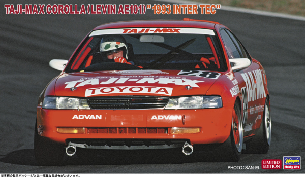 Hasegawa 1/24 TAJI-MAX COROLLA (LEVIN AE101) 1993 INTER TEC(4967834206304)(4967834206304)