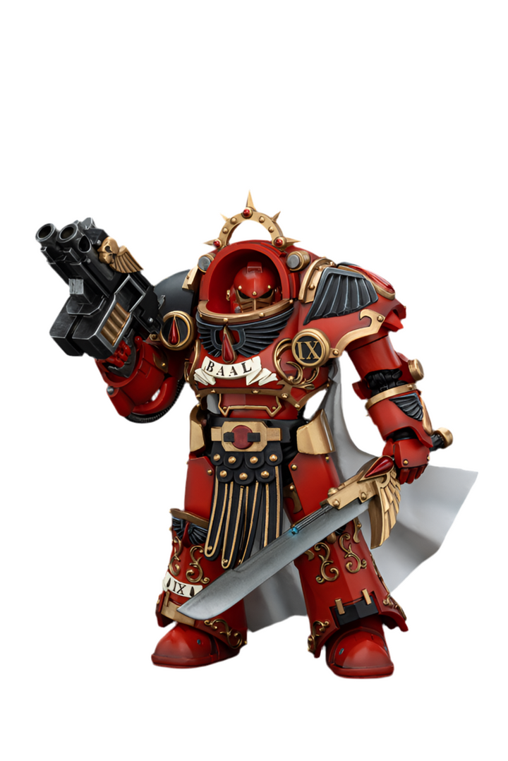 JOYTOY Blood Angels Legion Praetor in Tartaros Terminator Armour | 6927054400386