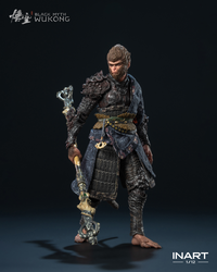Queen Studios Black Myth: Wukong 1/12 Scale Action Figure - The Destined One in the Bronze Armor Set - Deluxe Version | 6972662531717
