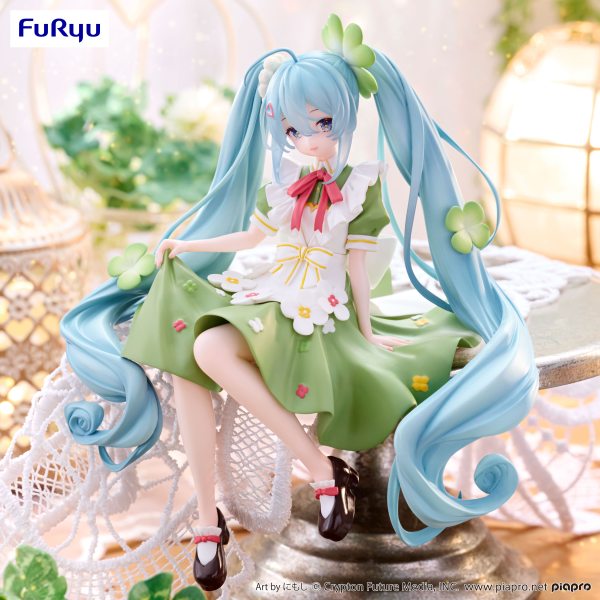 FuRyu Hatsune Miku　Noodle Stopper Figure -Flower Fairy Clover- | 4582782367121