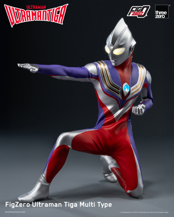 threezero FigZero Ultraman Tiga Multi Type | 4895250817746