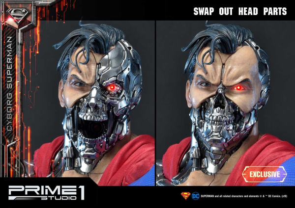 Prime 1 Studio Museum Masterline Superman (Comics) Cyborg Superman EX Version(4562471908019)(4562471908019)