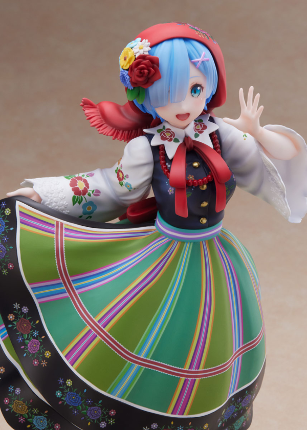 FURYU Corporation Re:ZERO -Starting Life in Another World- Rem Country Dress ver. 1/7 Scale Figure(4580736409361)(4580736409361)