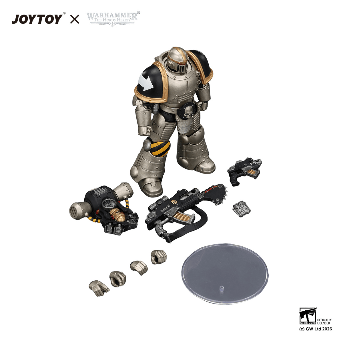 Iron Warriors MkII Legionary3 with Bolter and Bolt Pistol | 6927054404476