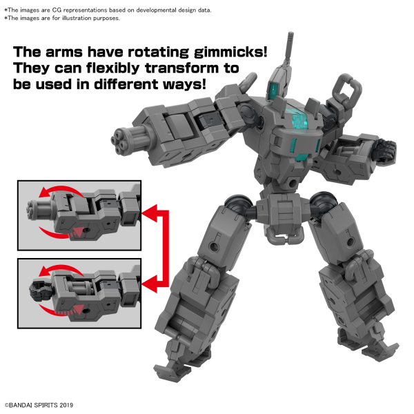 30MM 1/144 Extended Armament Vehicle (SMART TRANSFORMABLE MACHINE Ver.) | 4573102674364