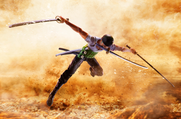 BANDAI Tamashii RORONOA ZORO -ROMANCE DAWN- "ONE PIECE", TAMASHII NATIONS S.H.Figuarts