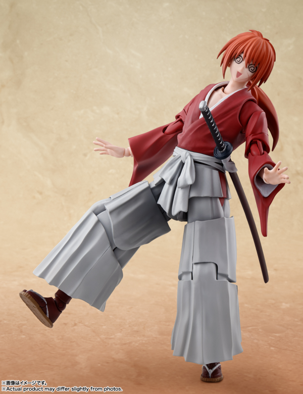 BANDAI Tamashii Kenshin Himura "Rurouni Kenshin: Meiji Swordsman Romantic Story", TAMASHII NATIONS S.H.Figuarts(4573102654809)(4573102654809)