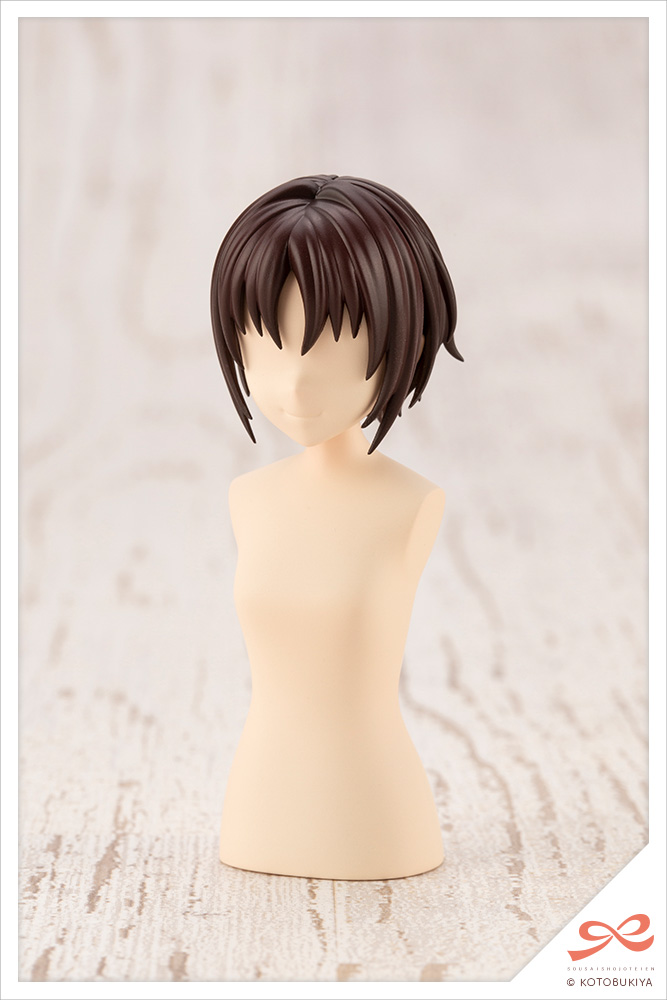 AFTER SCHOOL SHORT WIG TYPE: A [WHITE &amp; CHOCOLATE BROWN] | 0190526034327
