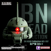 MS-06F Zaku II "Gundam", BNESH Head Collection | 6977665592024