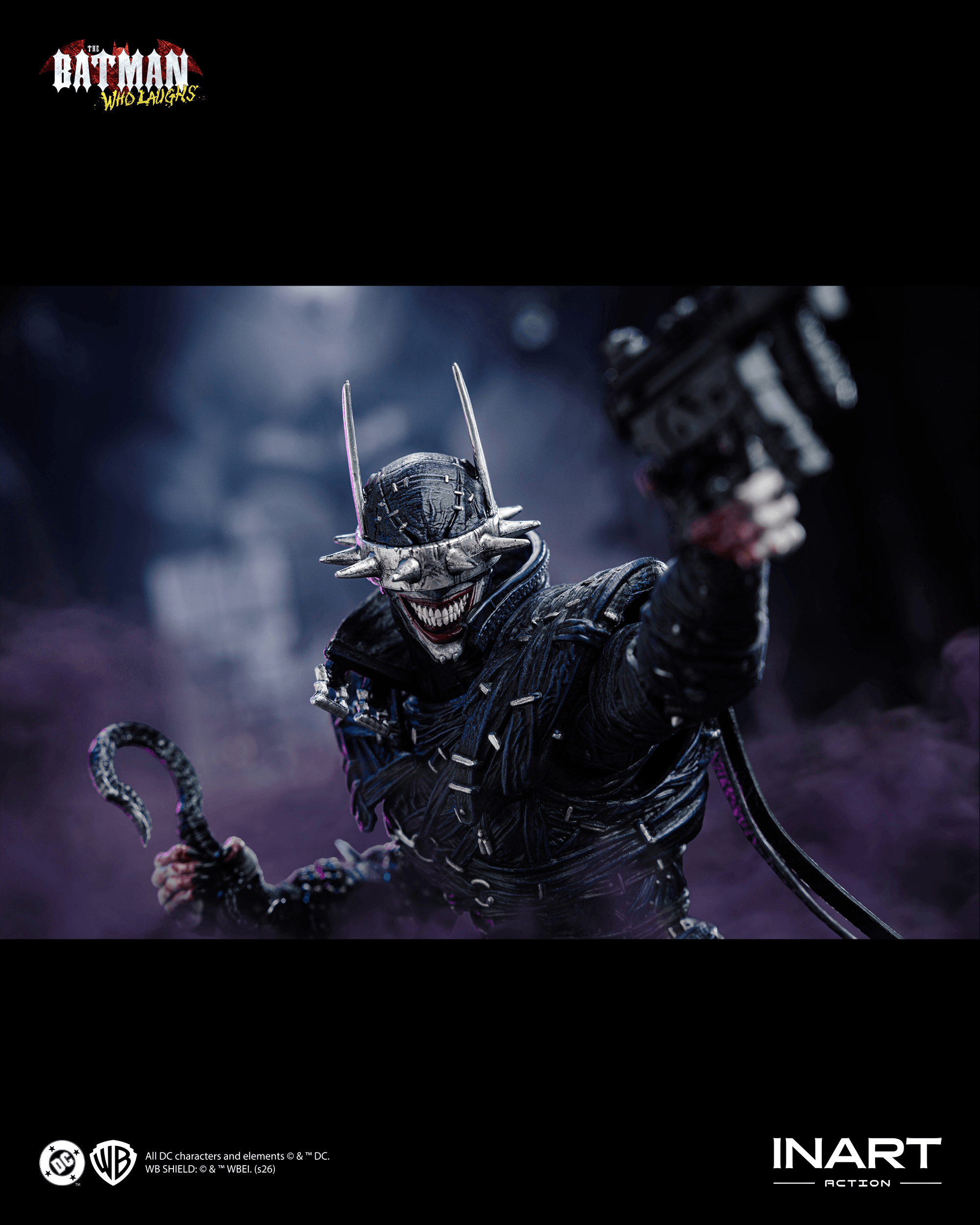 INART Action – Dark Nights: Metal - The Batman Who Laughs Action Figure | 6972662532226