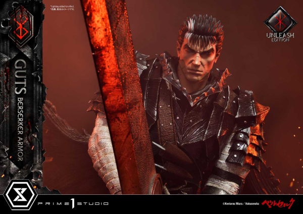 Prime 1 Studio Ultimate Premium Masterline Berserk Guts, Berserker Armor Unleash Edition Deluxe Version(4582535948553)(4582535948553)