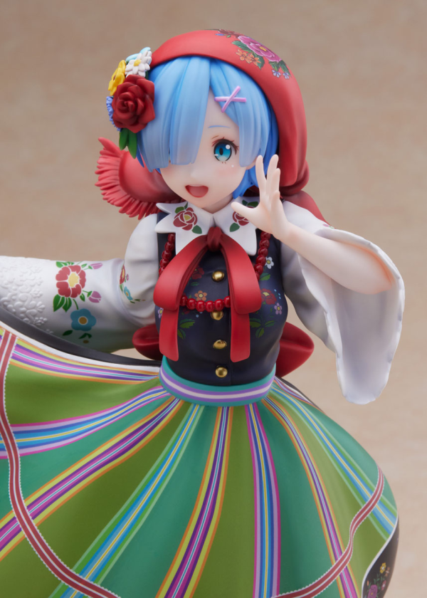 FURYU Corporation Re:ZERO -Starting Life in Another World- Rem Country Dress ver. 1/7 Scale Figure(4580736409361)(4580736409361)