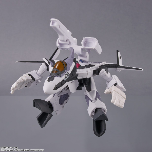 BANDAI Spirits VF-31F Siegfried (Messer Ihlefeld use) with Kaname Buccaneer(4573102641533)(4573102641533)