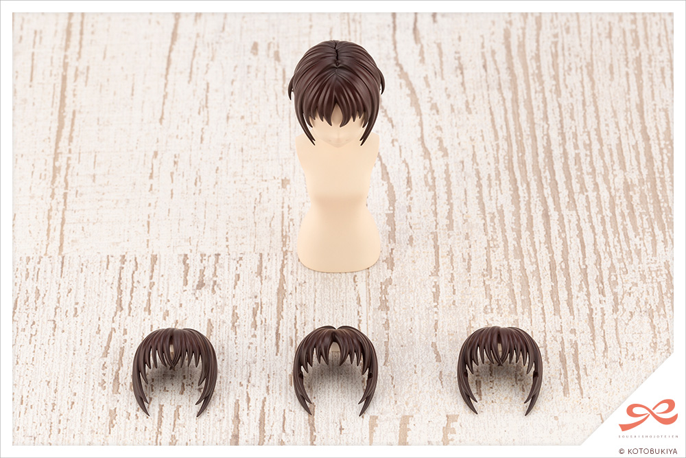 AFTER SCHOOL SHORT WIG TYPE: A [WHITE &amp; CHOCOLATE BROWN] | 0190526034327