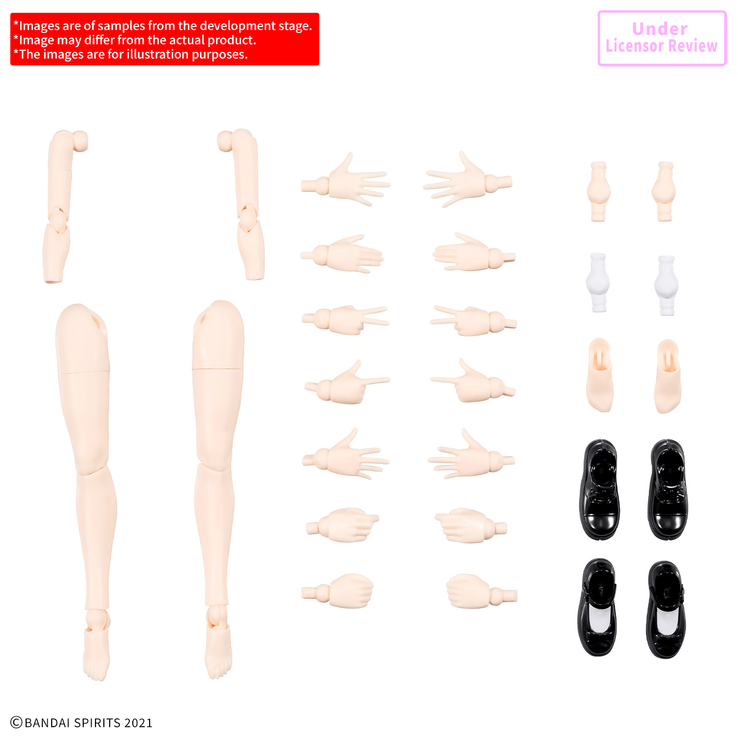 30MS OPTION BODY PARTS ARM PARTS & LEG PARTS S [COLOR B]