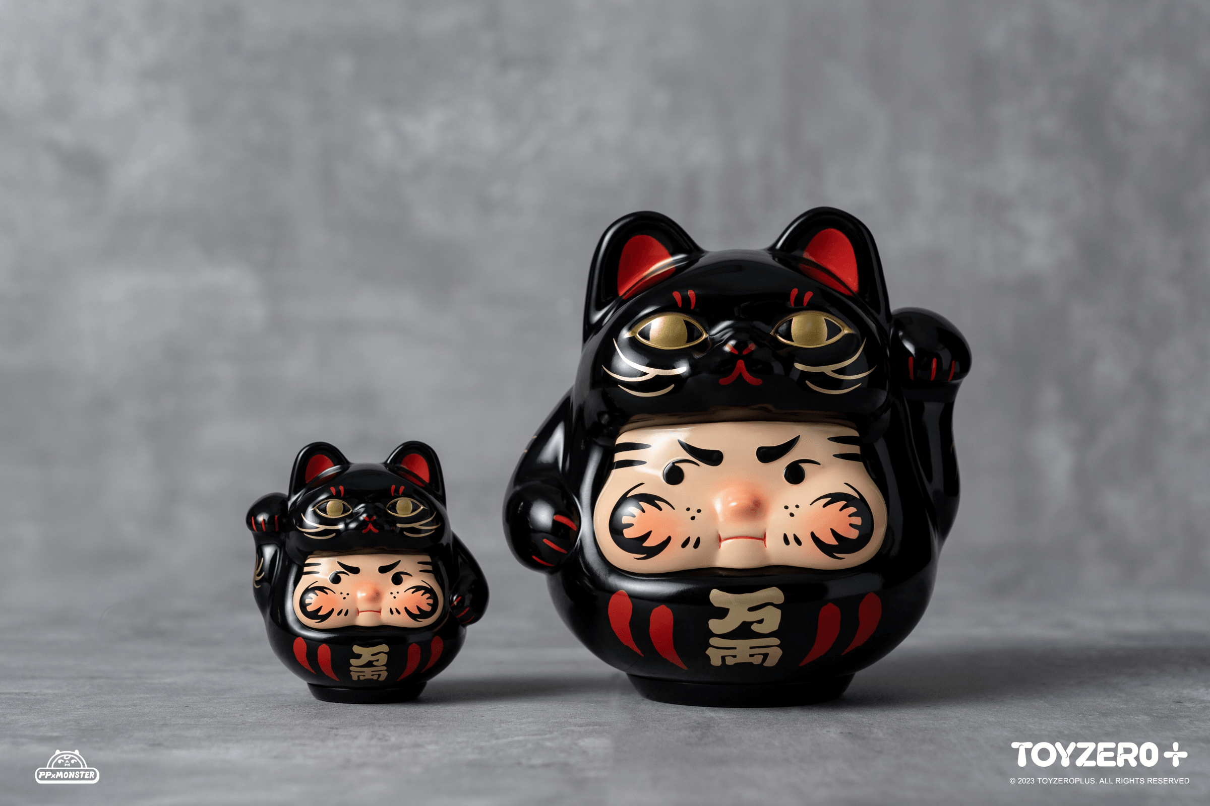 PP Lucky Cat Daruma (Black cat edition) | 796548113325