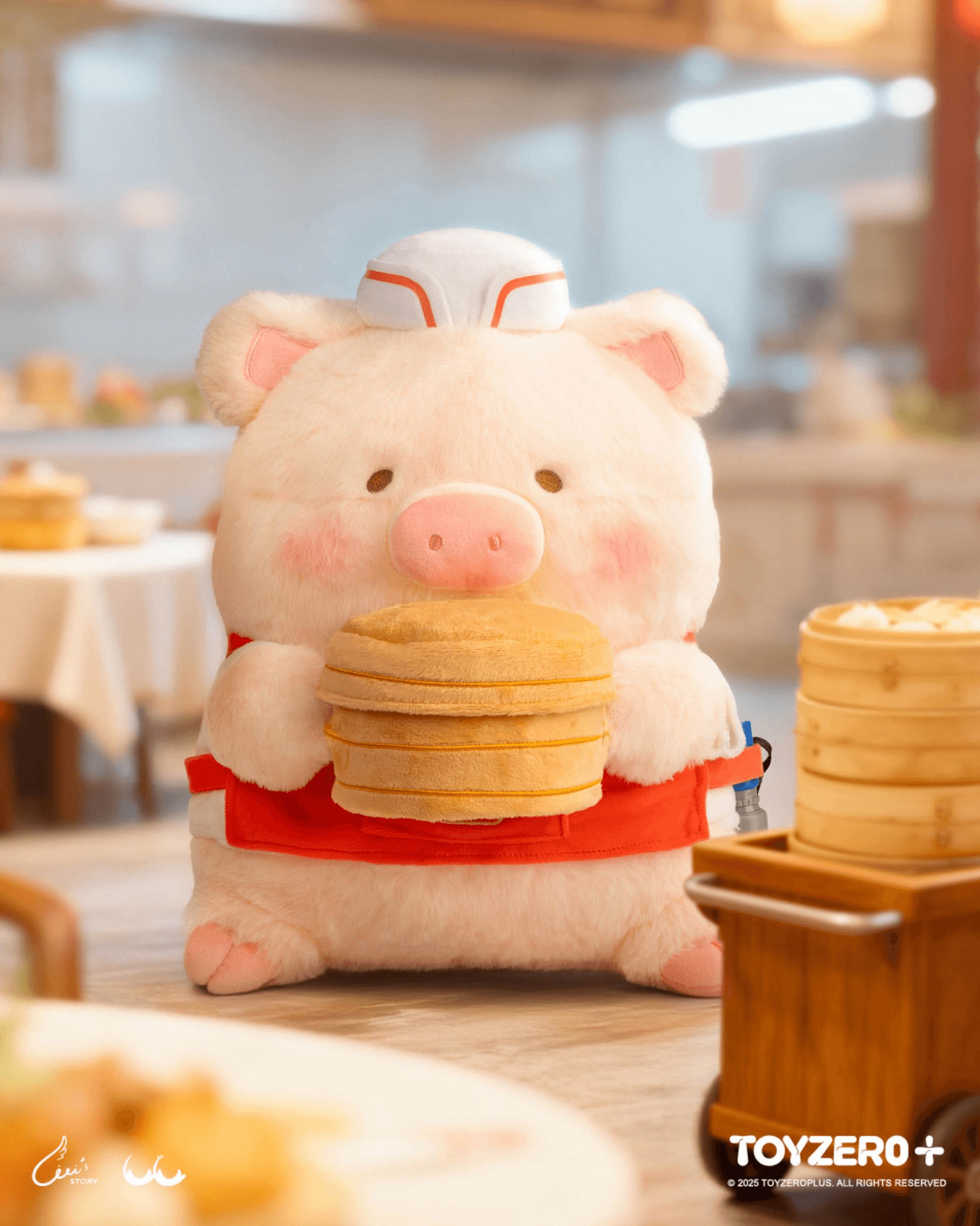 LuLu the Piggy Lu's Table - Tea House Staff Lu Plush | 6978531761872