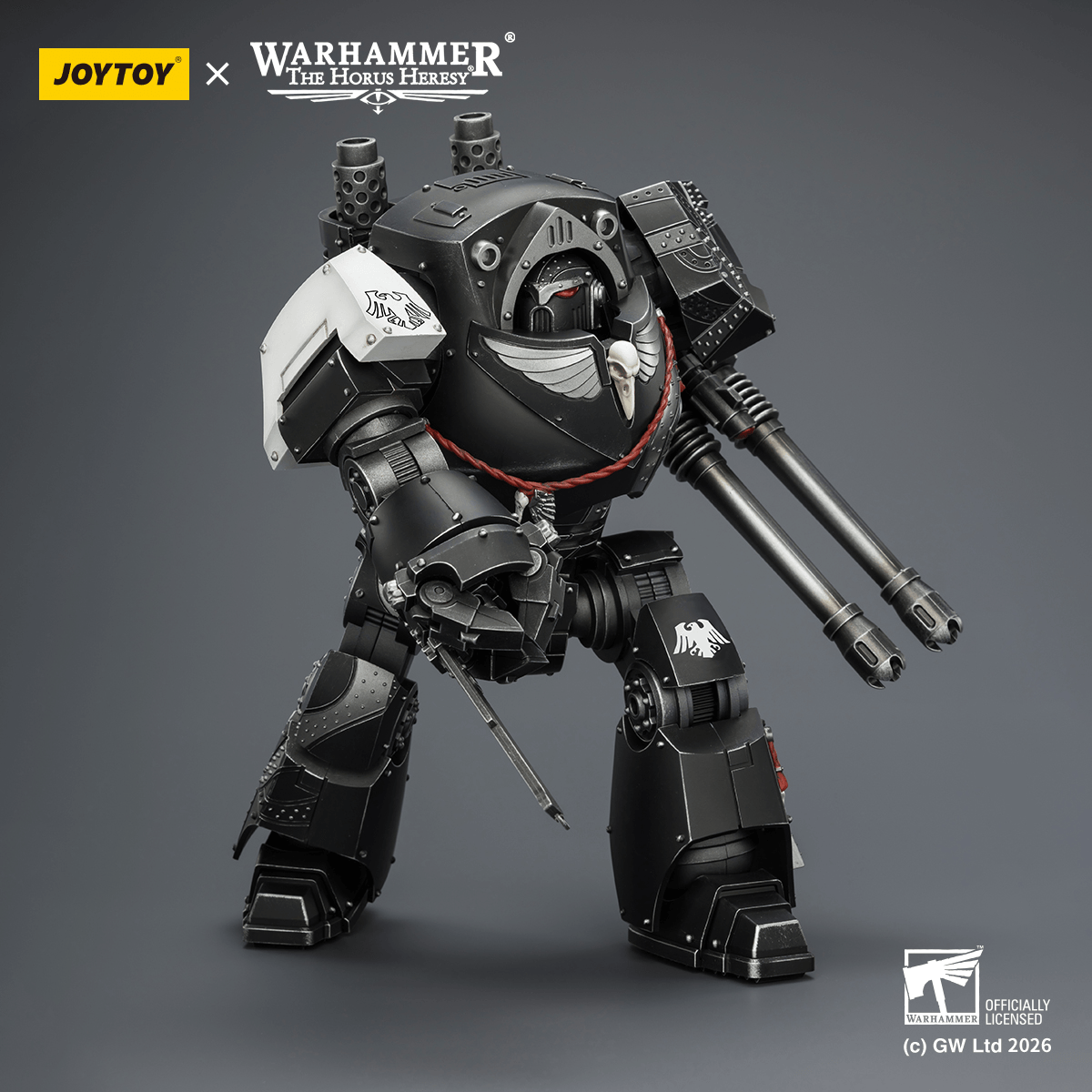 Raven Guard Contemptor Dreadnought with Gravis autocannon and Chainfist | 6927054404186
