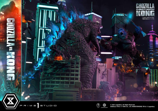 Prime 1 Studio Ultimate Diorama Masterline Godzilla vs Kong (Film) Godzilla VS Kong Final Battle(4580708032993)(4580708032993)