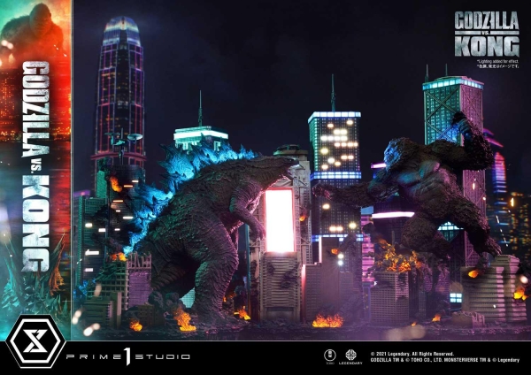 Prime 1 Studio Ultimate Diorama Masterline Godzilla vs Kong (Film) Godzilla VS Kong Final Battle(4580708032993)(4580708032993)