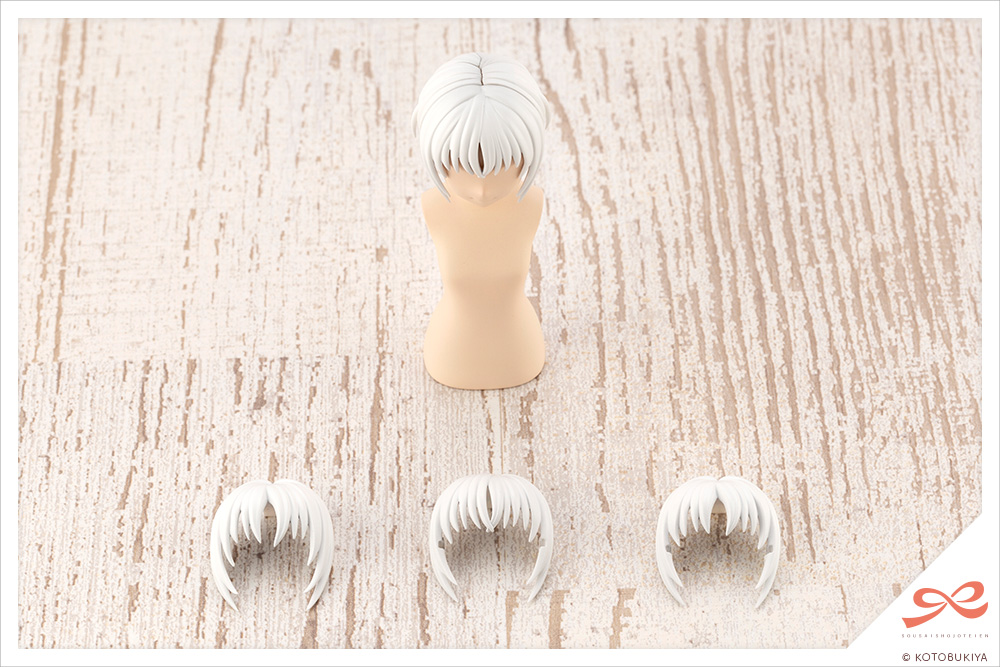 AFTER SCHOOL SHORT WIG TYPE: A [WHITE &amp; CHOCOLATE BROWN] | 0190526034327