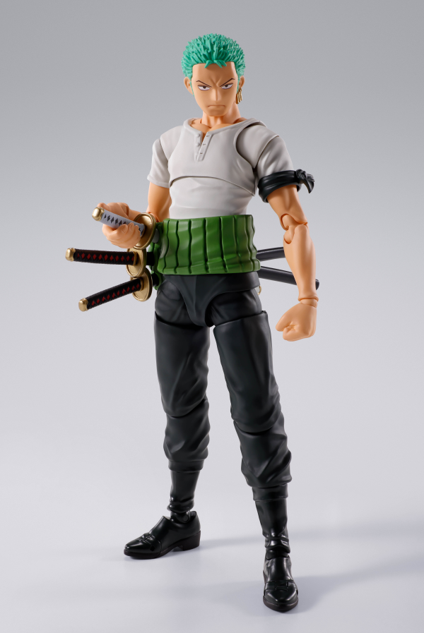 BANDAI Tamashii RORONOA ZORO -ROMANCE DAWN- "ONE PIECE", TAMASHII NATIONS S.H.Figuarts