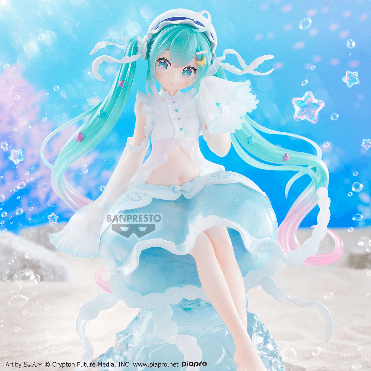 HATSUNE MIKU BANPRESTO EVOLVE Clearluxe-Jellyfish-FIGURE | 4983164300109