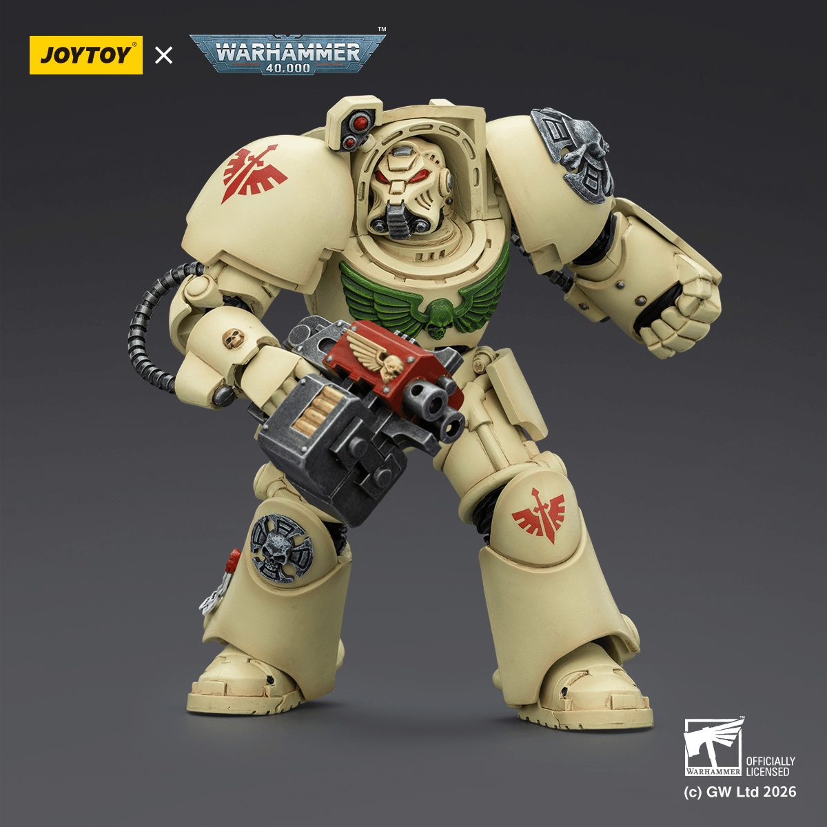 Dark Angels Deathwing Terminator 2 with Power Fist and Storm Bolter | 6927054403134