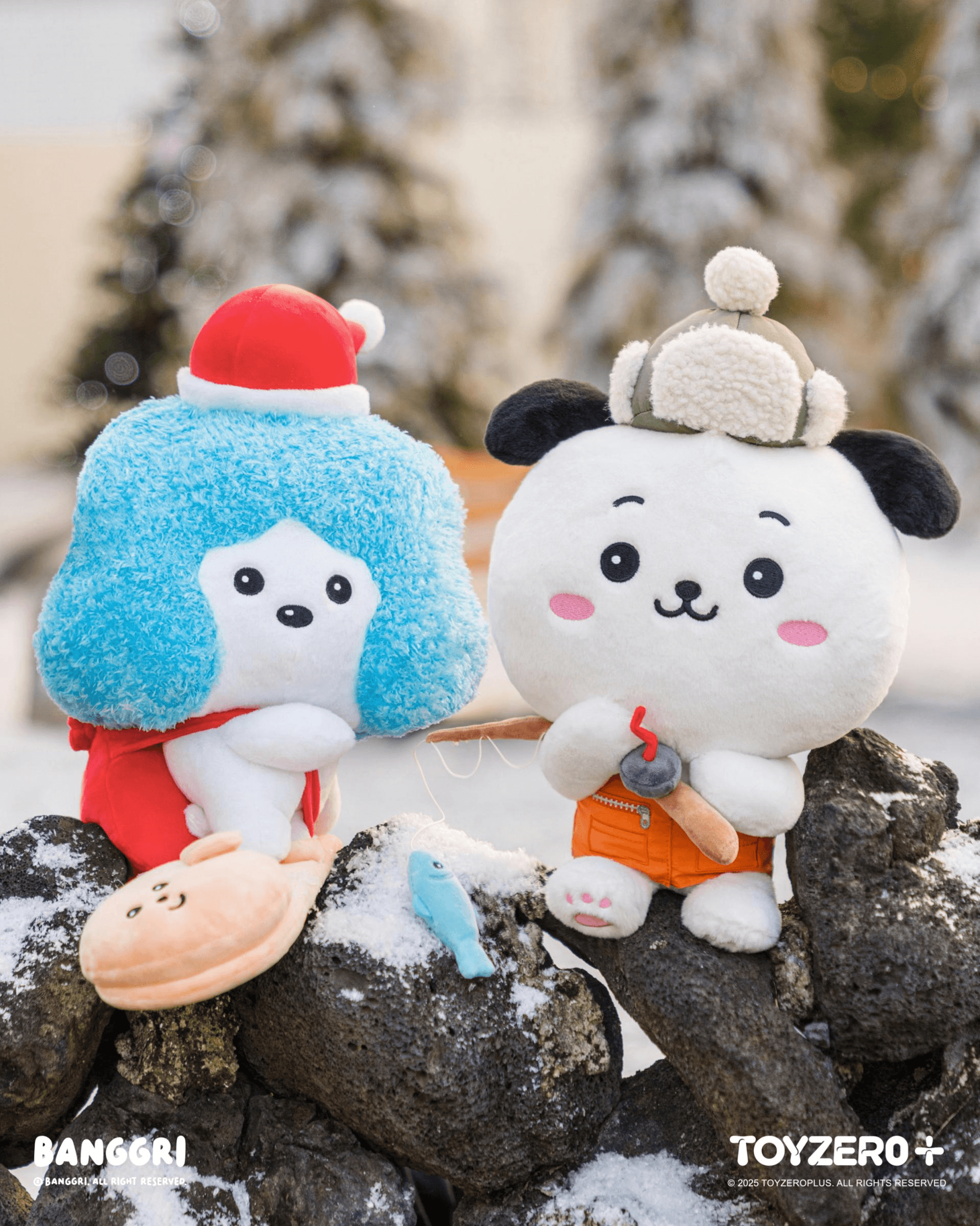 BANGGRI Winter Series - Fishing Master Banggri Plush | 6978531762107