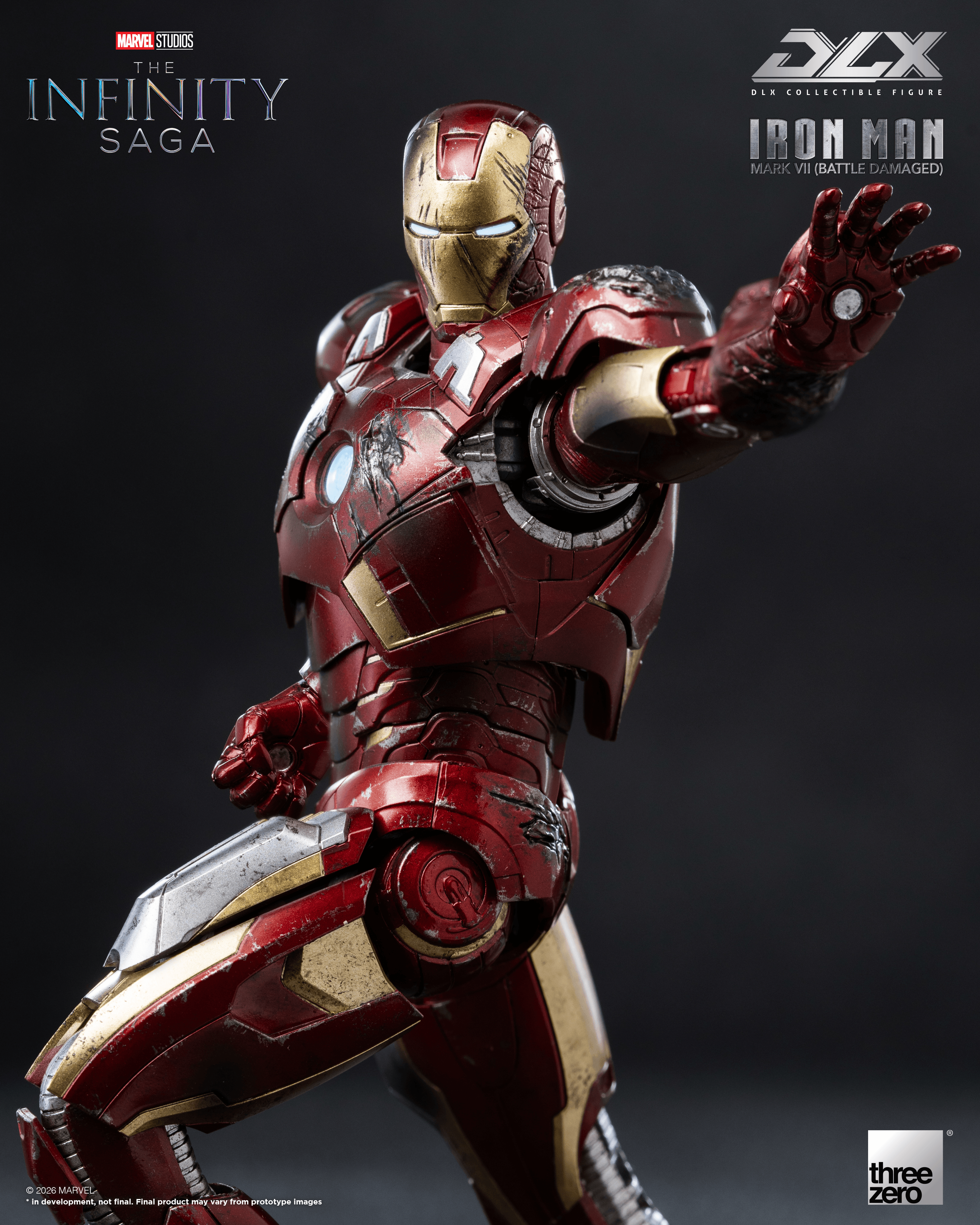 DLX Iron Man Mark 7 (Battle Damaged) | 4895250821385