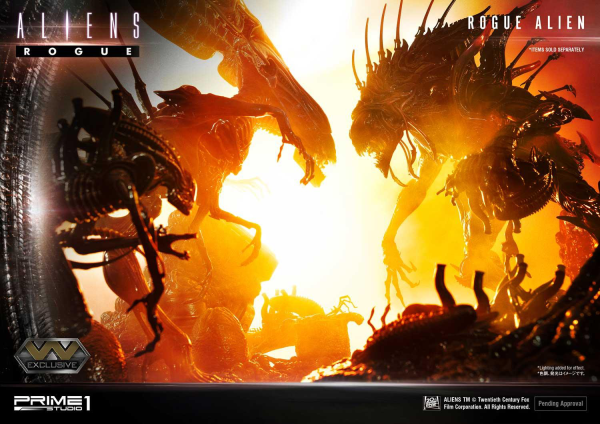 Prime 1 Studio Premium Masterline Aliens (Comics) Rogue Alien Battle Diorama EX Version(4582535944852)(4582535944852)