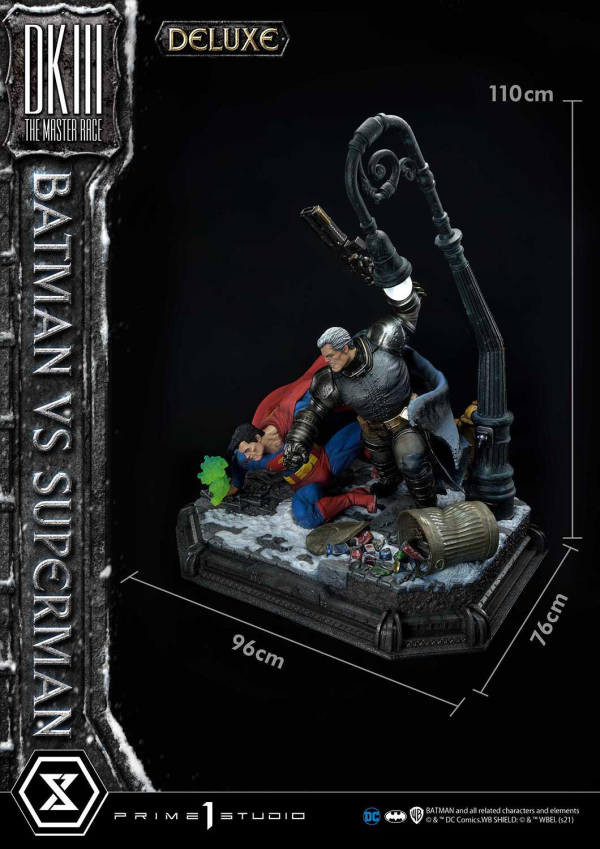 Prime 1 Studio Ultimate Diorama Masterline Batman:The Dark Knight Returns (Comics) Batman versus Superman Deluxe Version(4580708030869)(4580708030869)