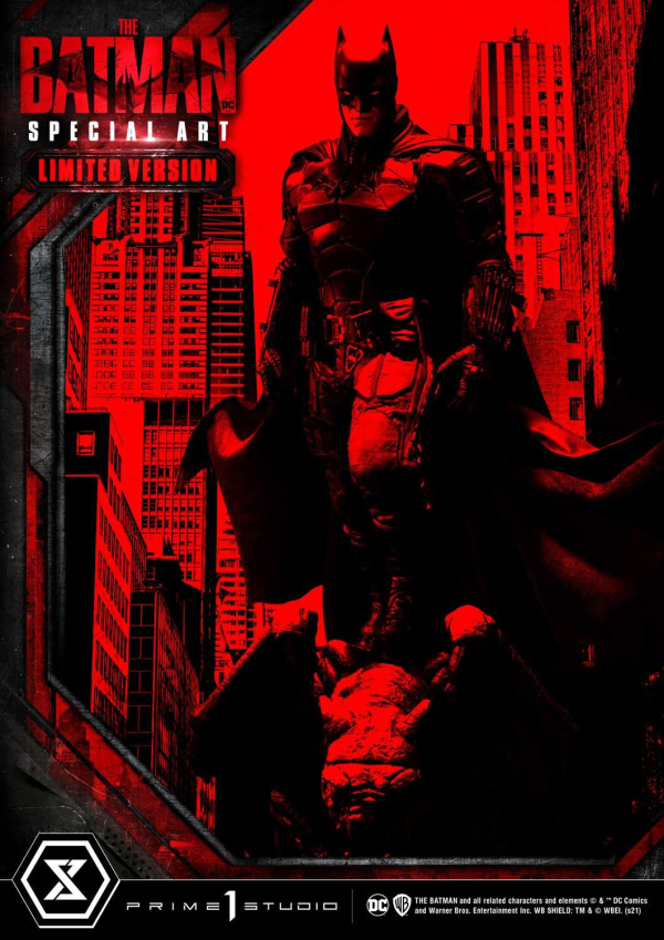 Prime 1 Studio Museum Masterline The Batman (Film) The Batman Special Art Edition Fabric Cape Limited Version(4580708039558)(4580708039558)