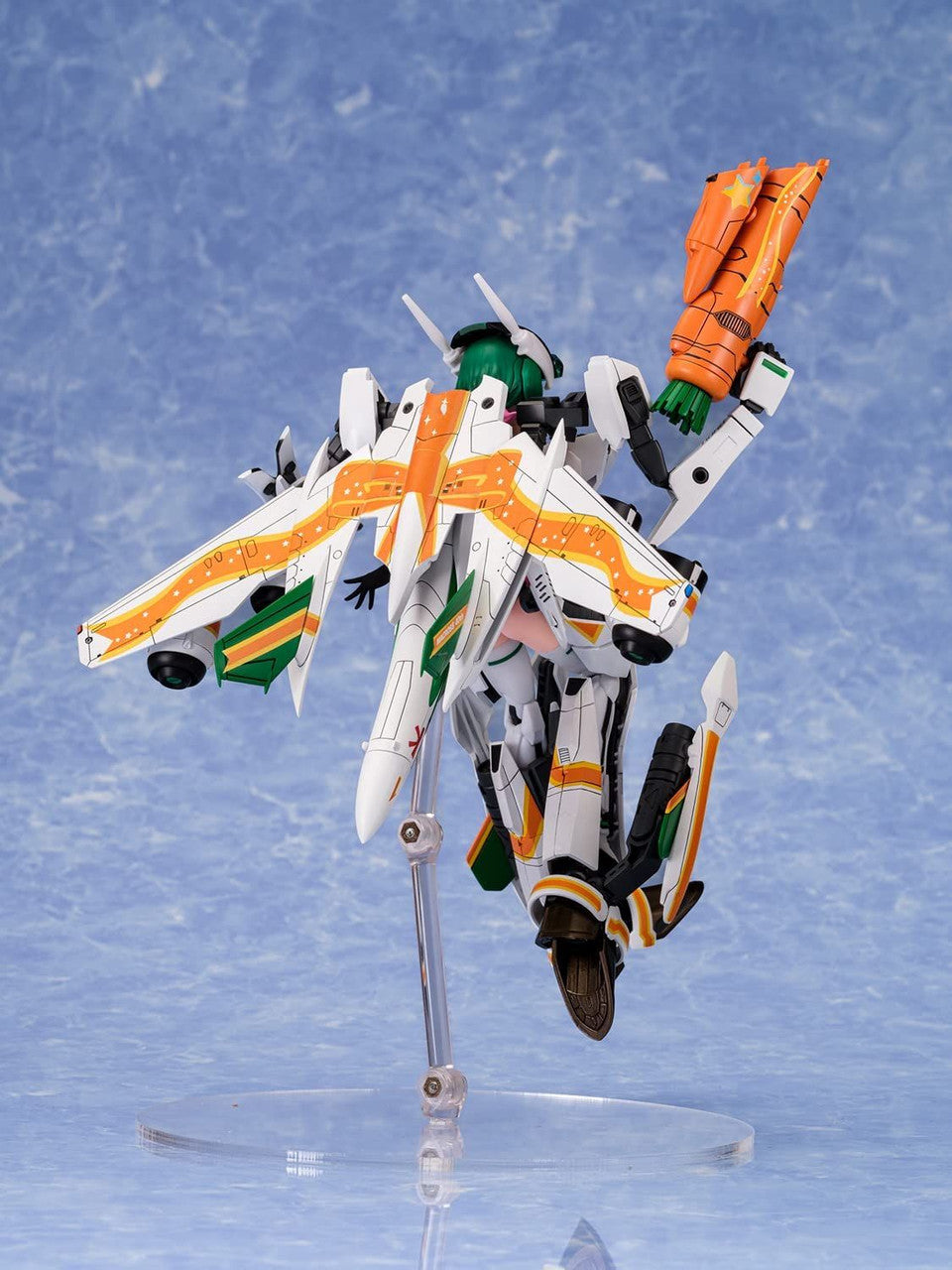 Aoshima V.F.G. Macross F VF-25F Messiah Ranka Lee Macross 40th Anniversary(4905083064252)