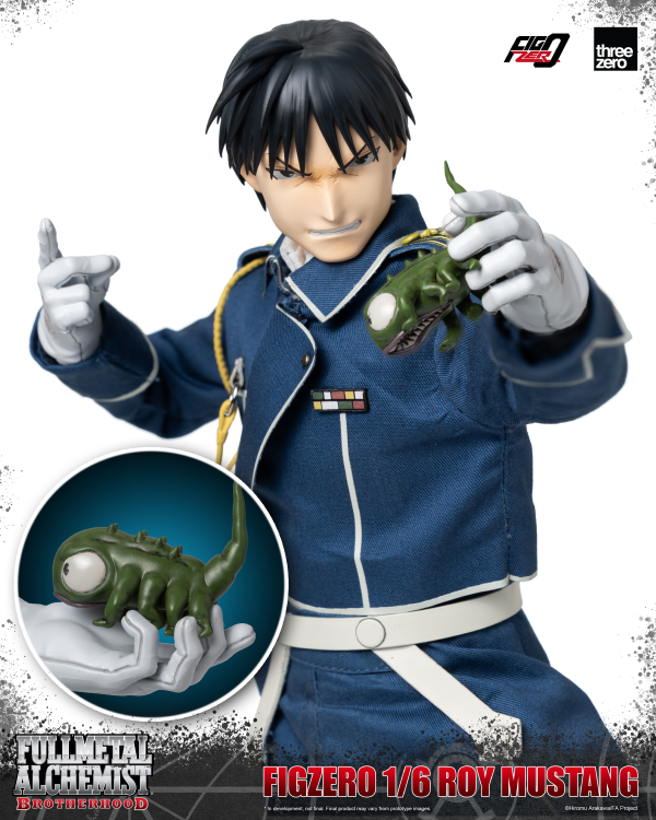 threezero FULLMETAL ALCHEMIST BROTHERHOOD - FigZero 1/6 Roy Mustan(4895250815926)(4895250815926)