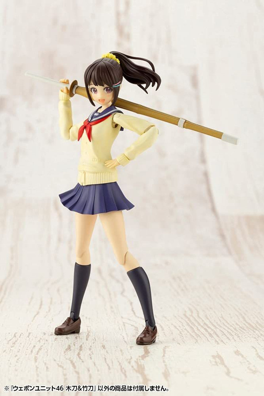 KOTOBUKIYA WEAPON UNIT46 BAMBOO SWORD & WOODEN SWORD(4934054018222)