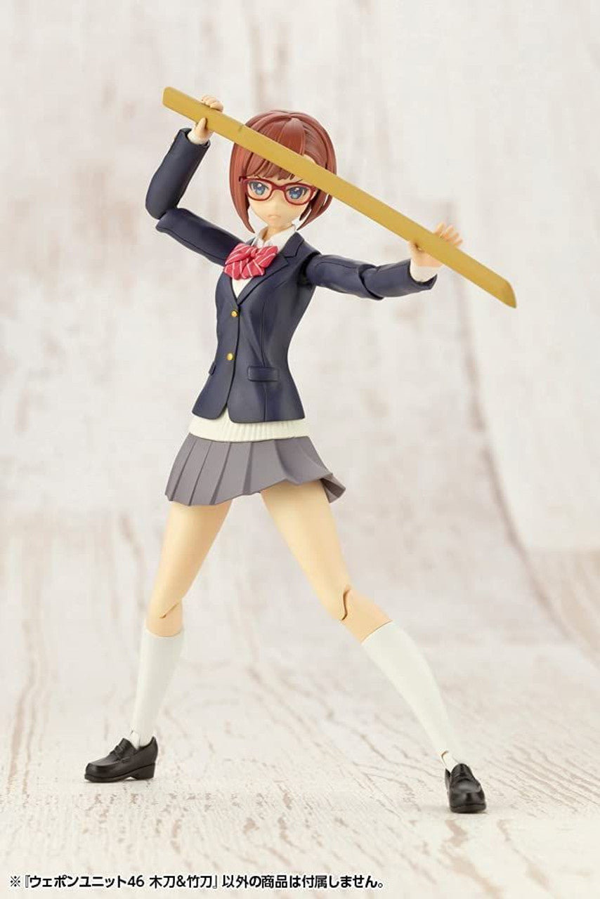 KOTOBUKIYA WEAPON UNIT46 BAMBOO SWORD & WOODEN SWORD(4934054018222)