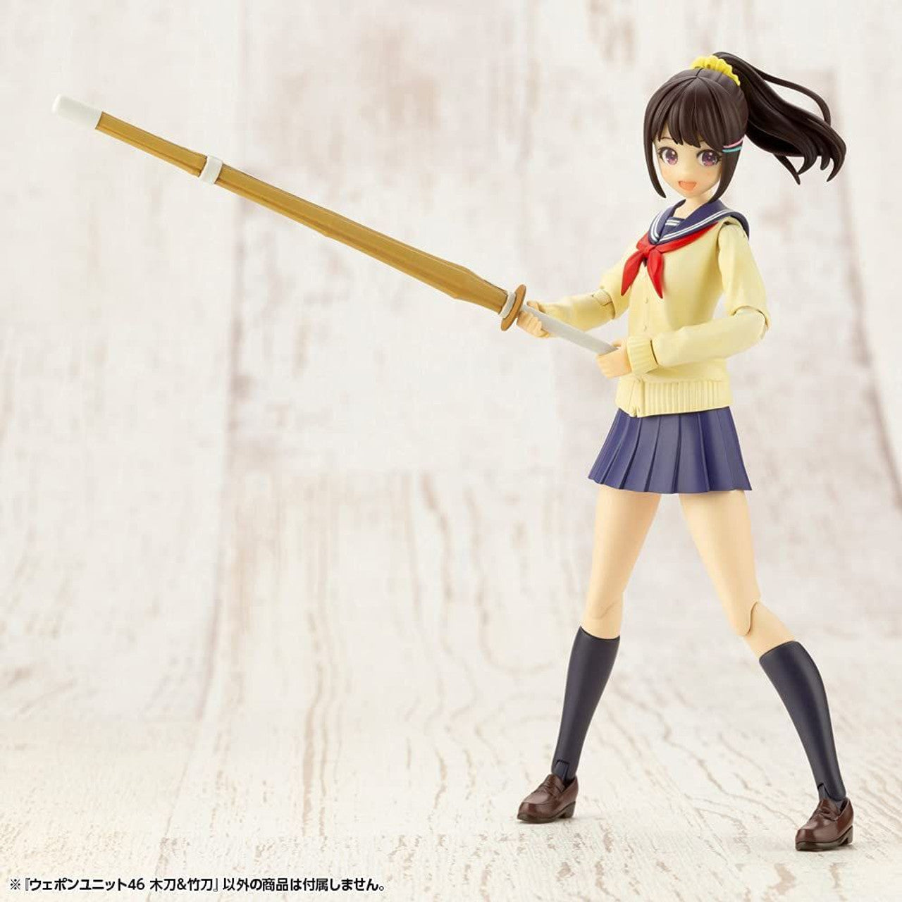 KOTOBUKIYA WEAPON UNIT46 BAMBOO SWORD & WOODEN SWORD(4934054018222)