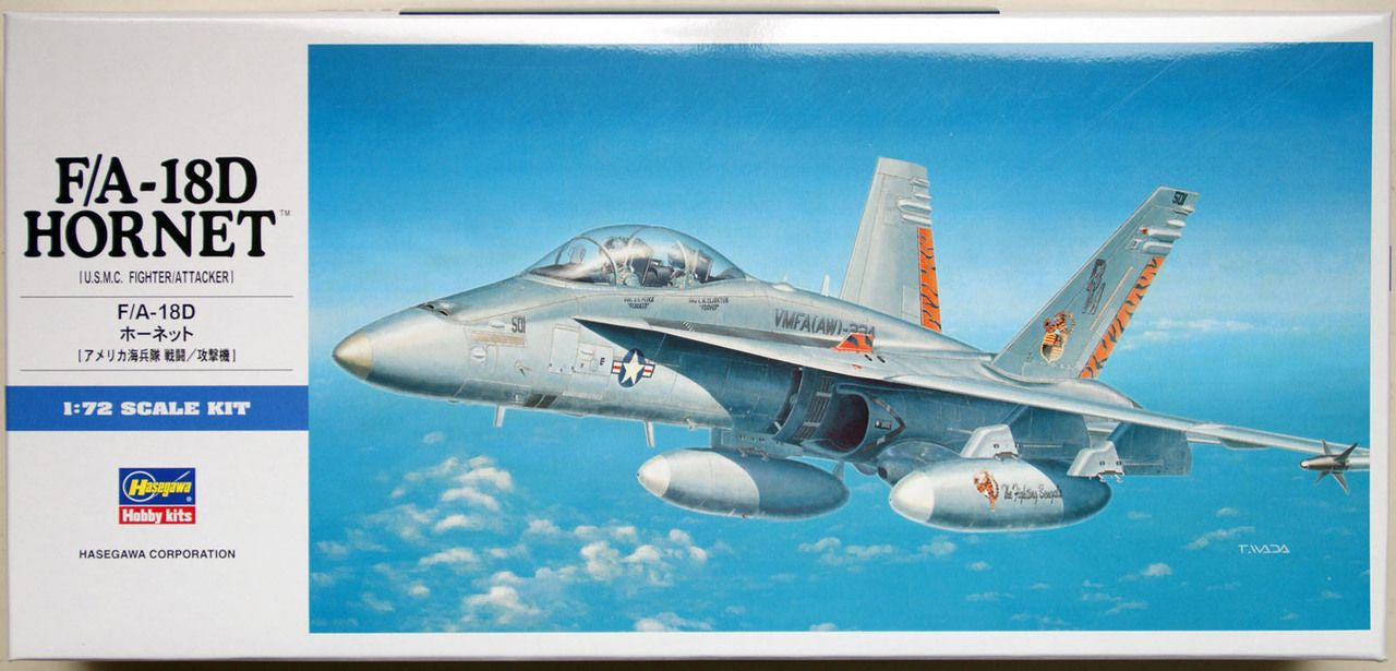 Hasegawa [D9] 1:72 F/A-18D HORNET | 4967834014398