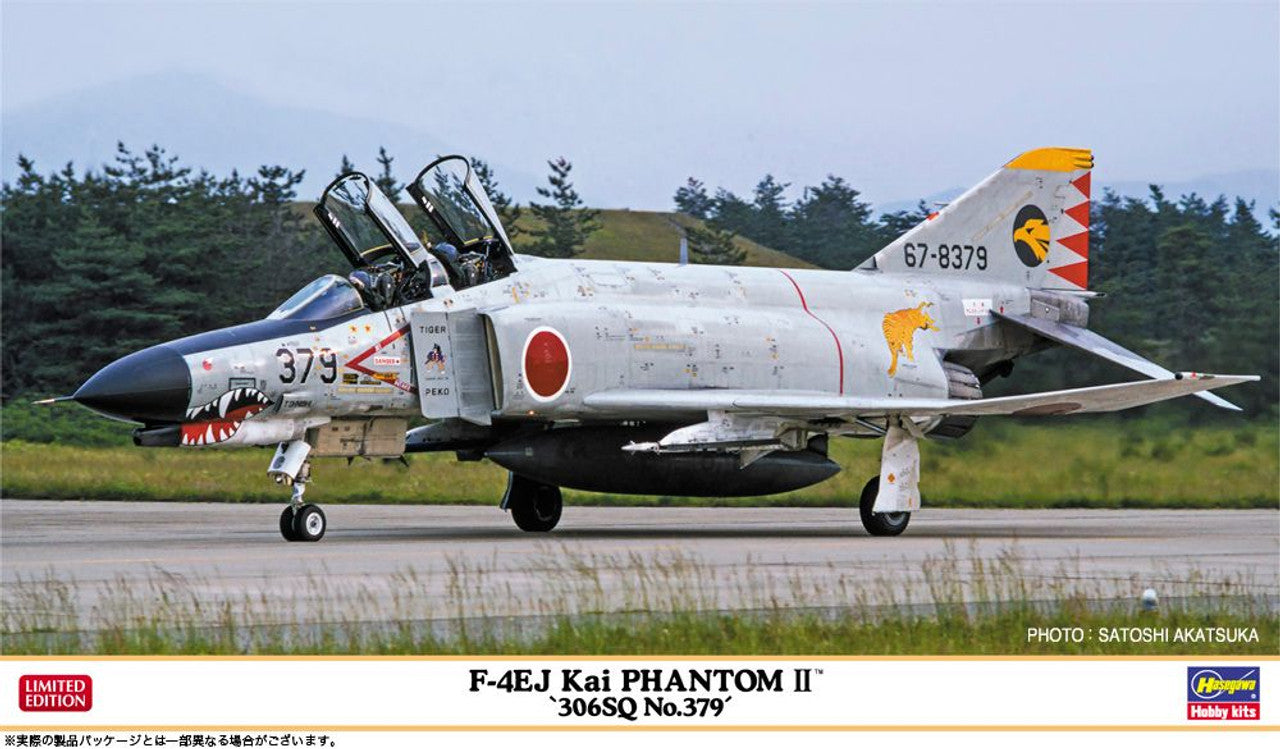 Hasegawa 1/72  F-4EJ Kai PHANTOM II "306SQ No.379"(4967834024533)